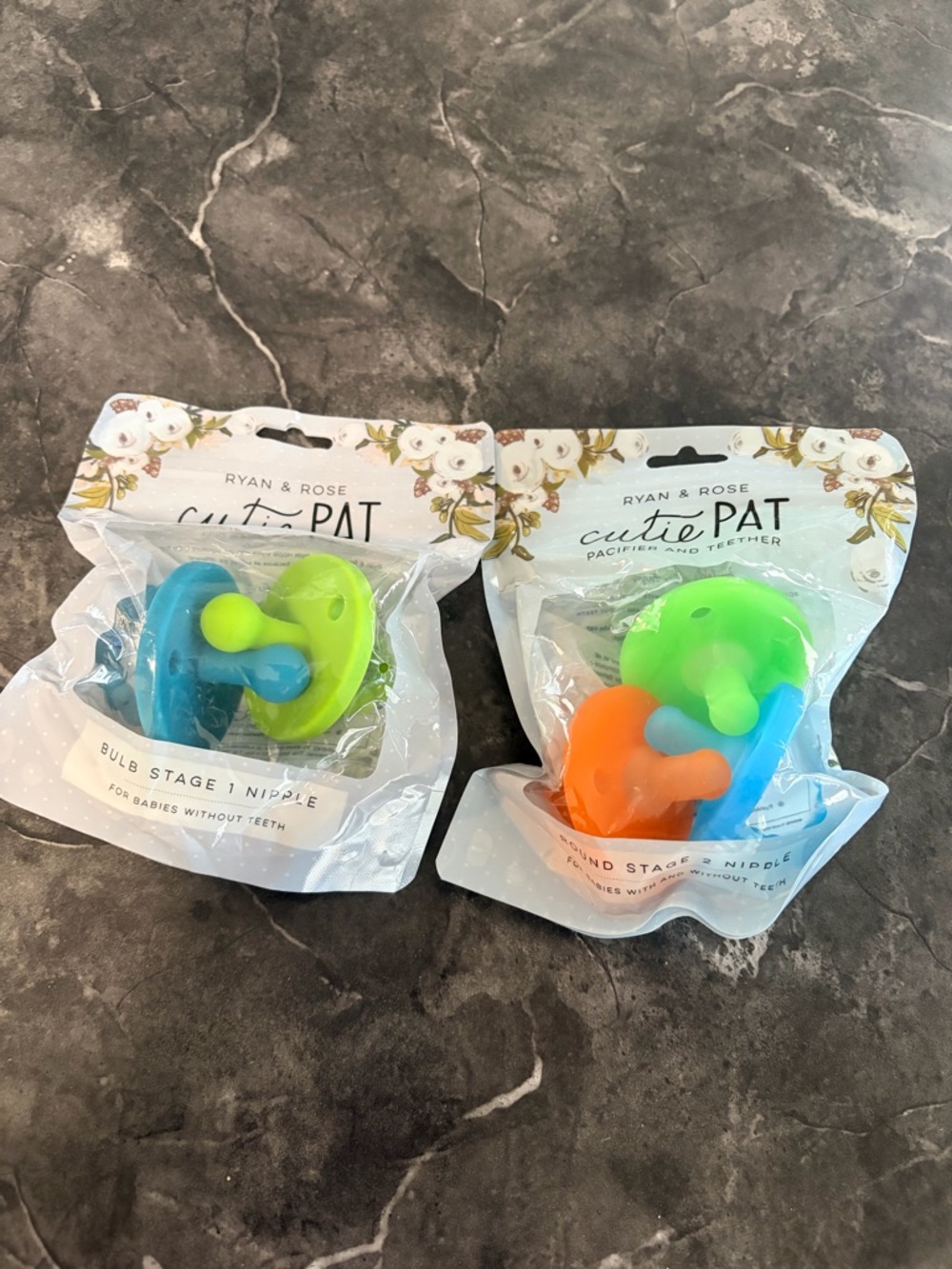 Ryan & Rose care pat pacifiers bundle